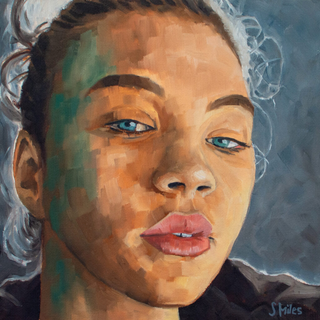 Oil Portrait - Barbi