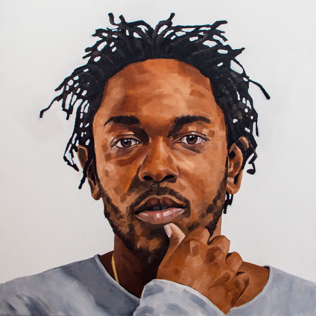 Oil Portrait - Kendrick Lamar